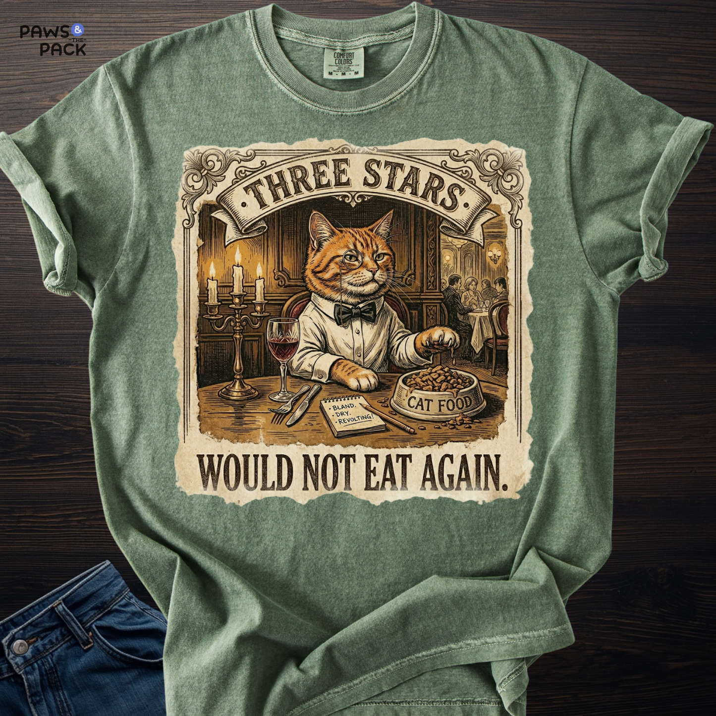 Cat Food Review T-shirt