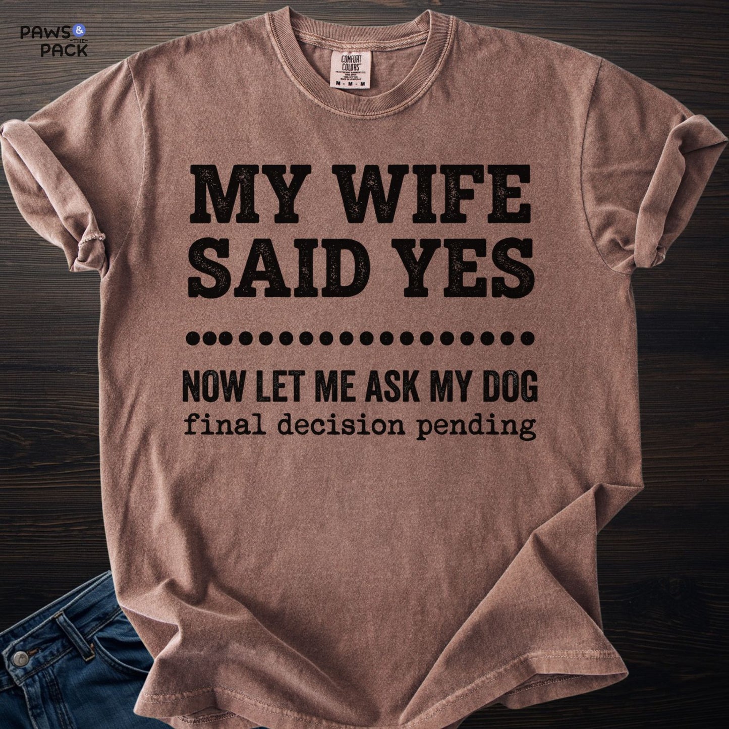 Ask my Dog T-shirt