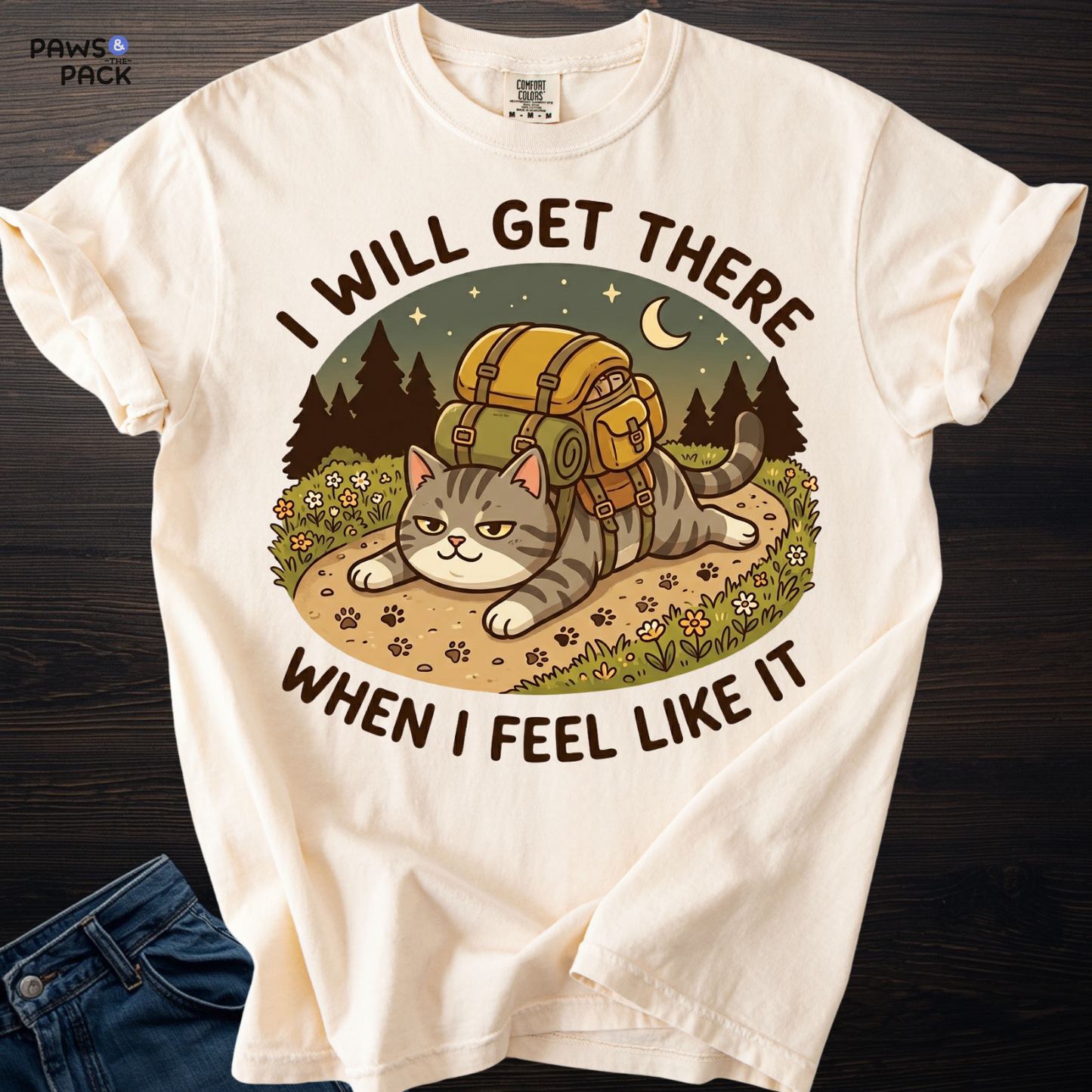 Cat Will Get There T-shirt