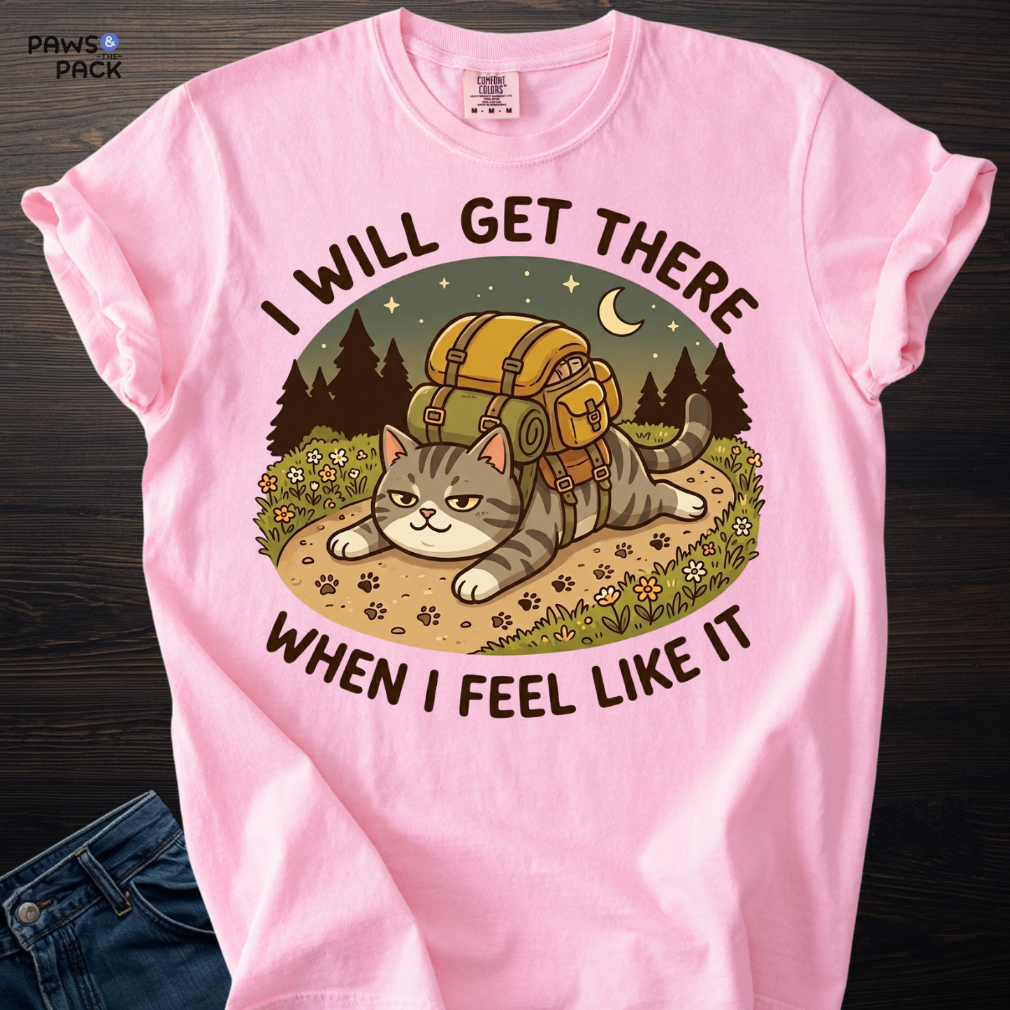 Cat Will Get There T-shirt