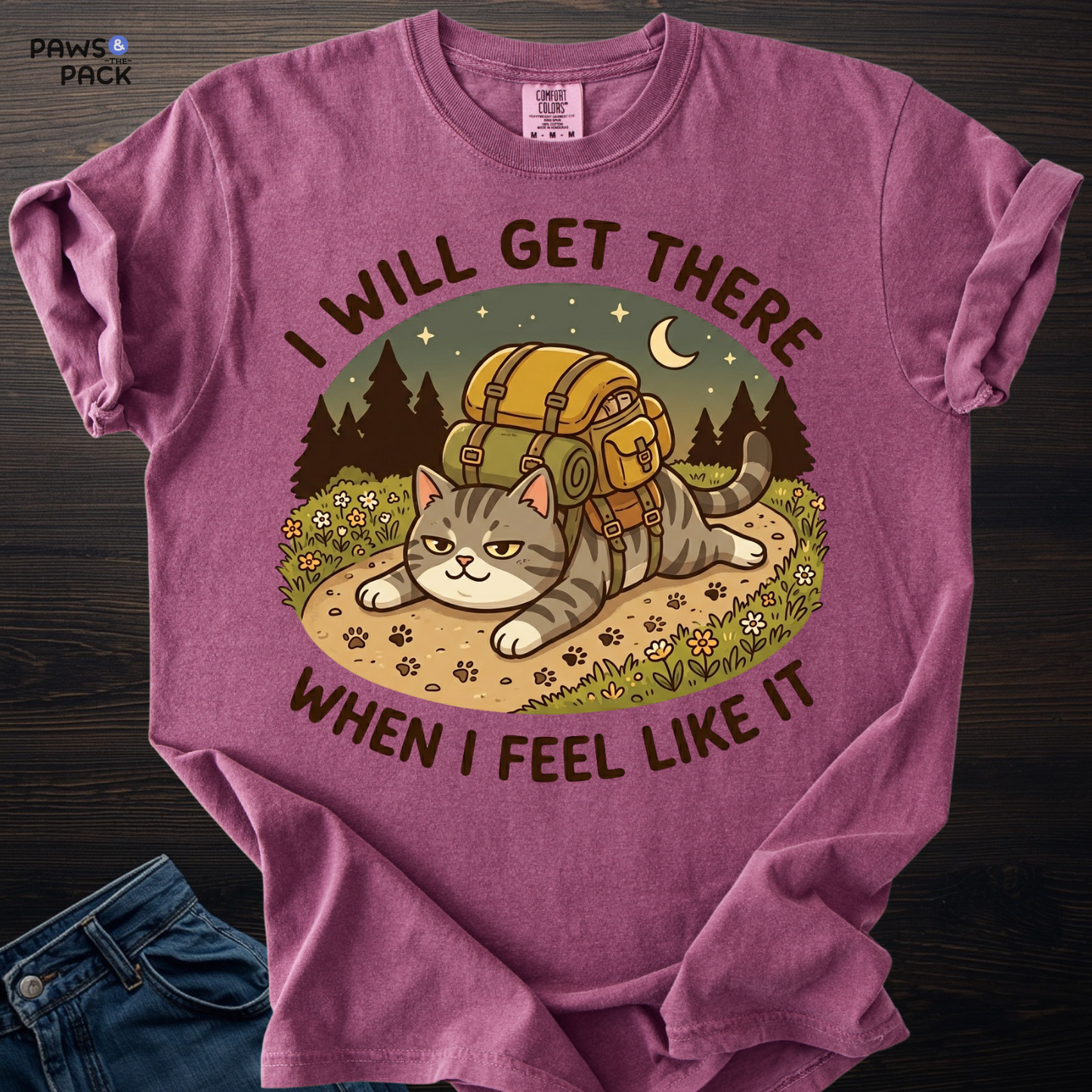 Cat Will Get There T-shirt