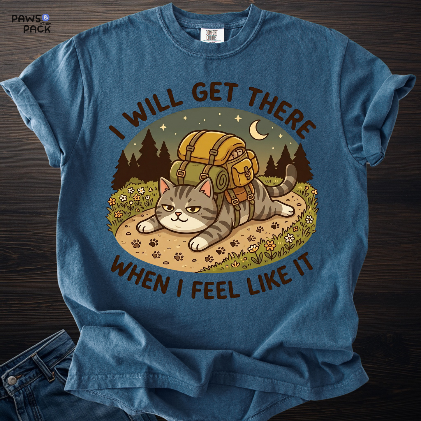 Cat Will Get There T-shirt