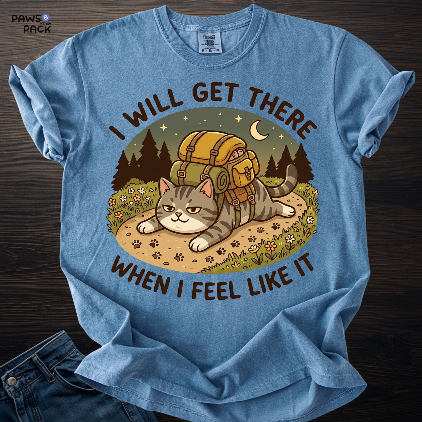 Cat Will Get There T-shirt