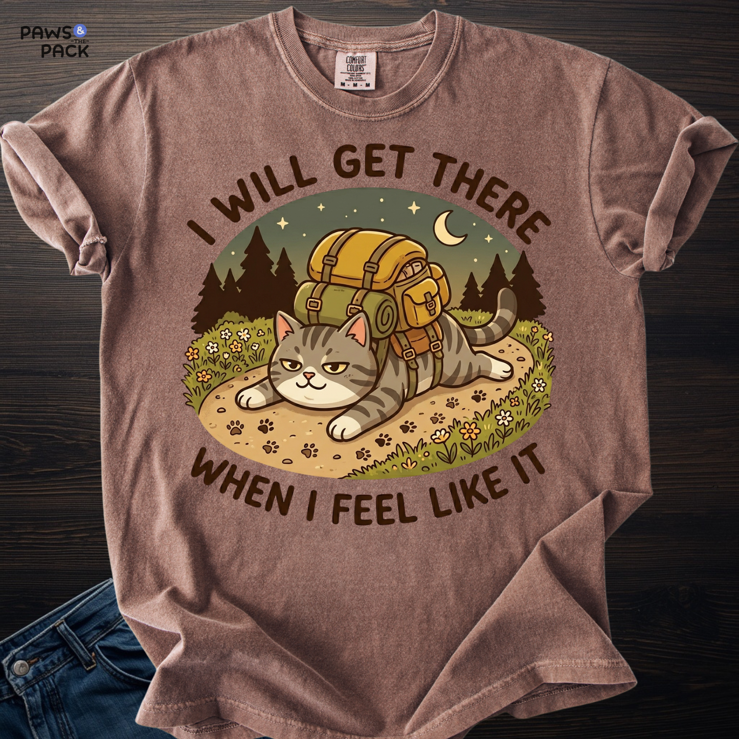 Cat Will Get There T-shirt