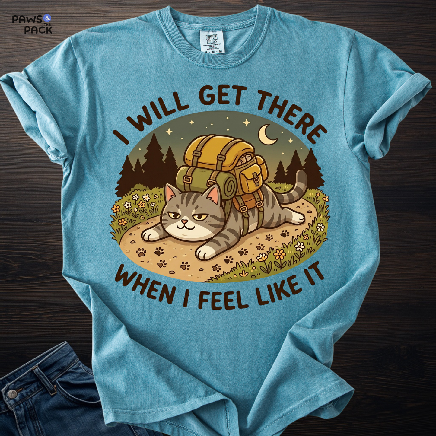 Cat Will Get There T-shirt