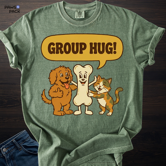 Pet Group Hug T-shirt