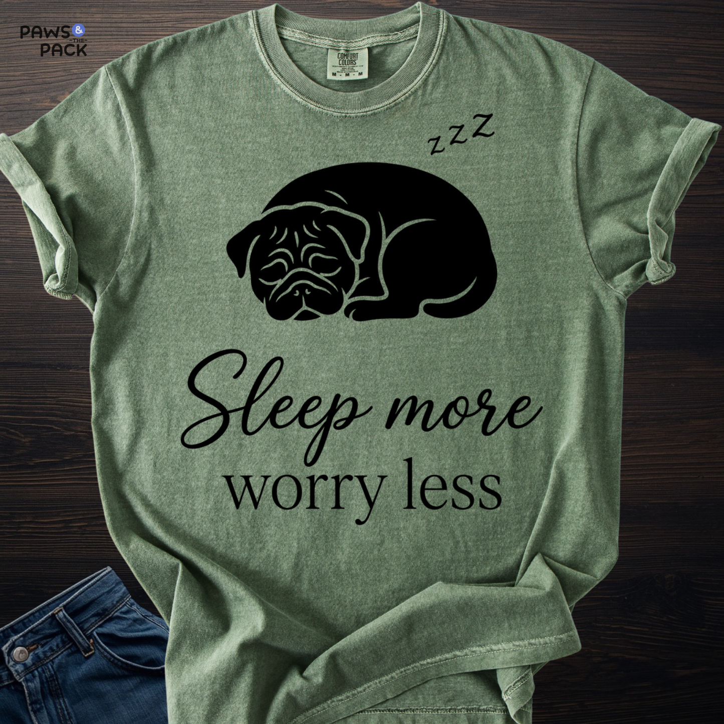 Dog Worry Less T-shirt