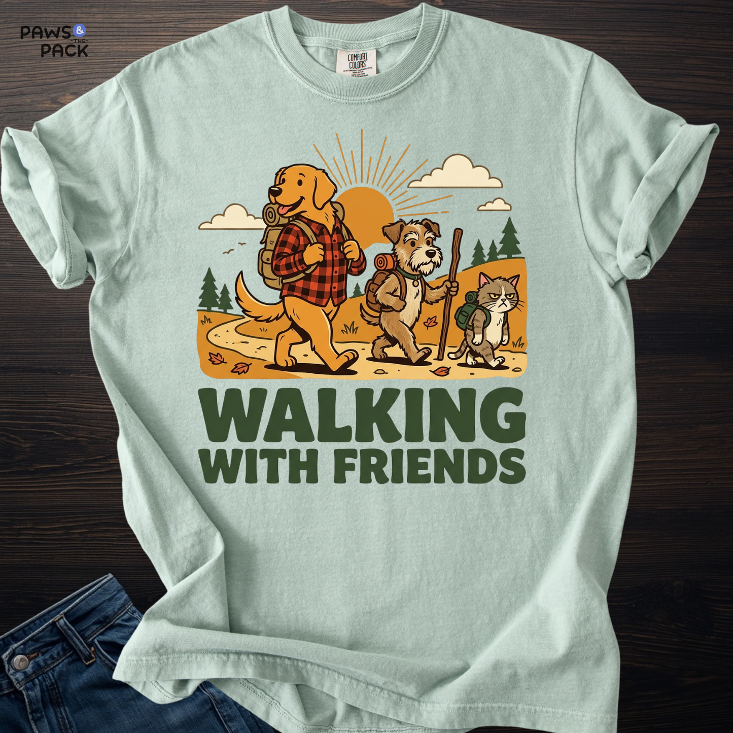 Walking With Friends T-shirt