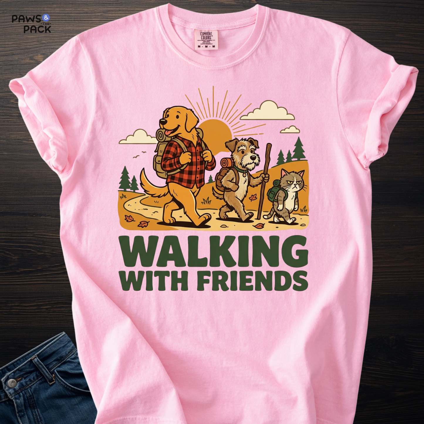 Walking With Friends T-shirt