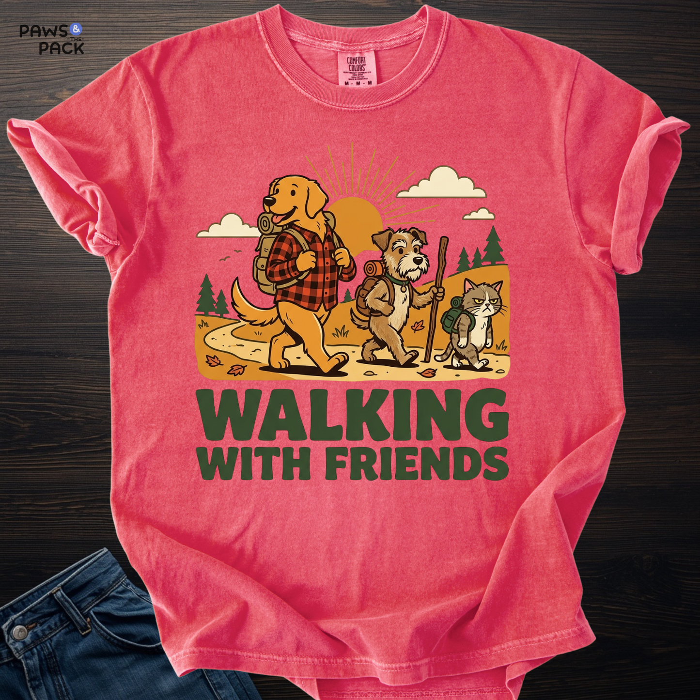 Walking With Friends T-shirt