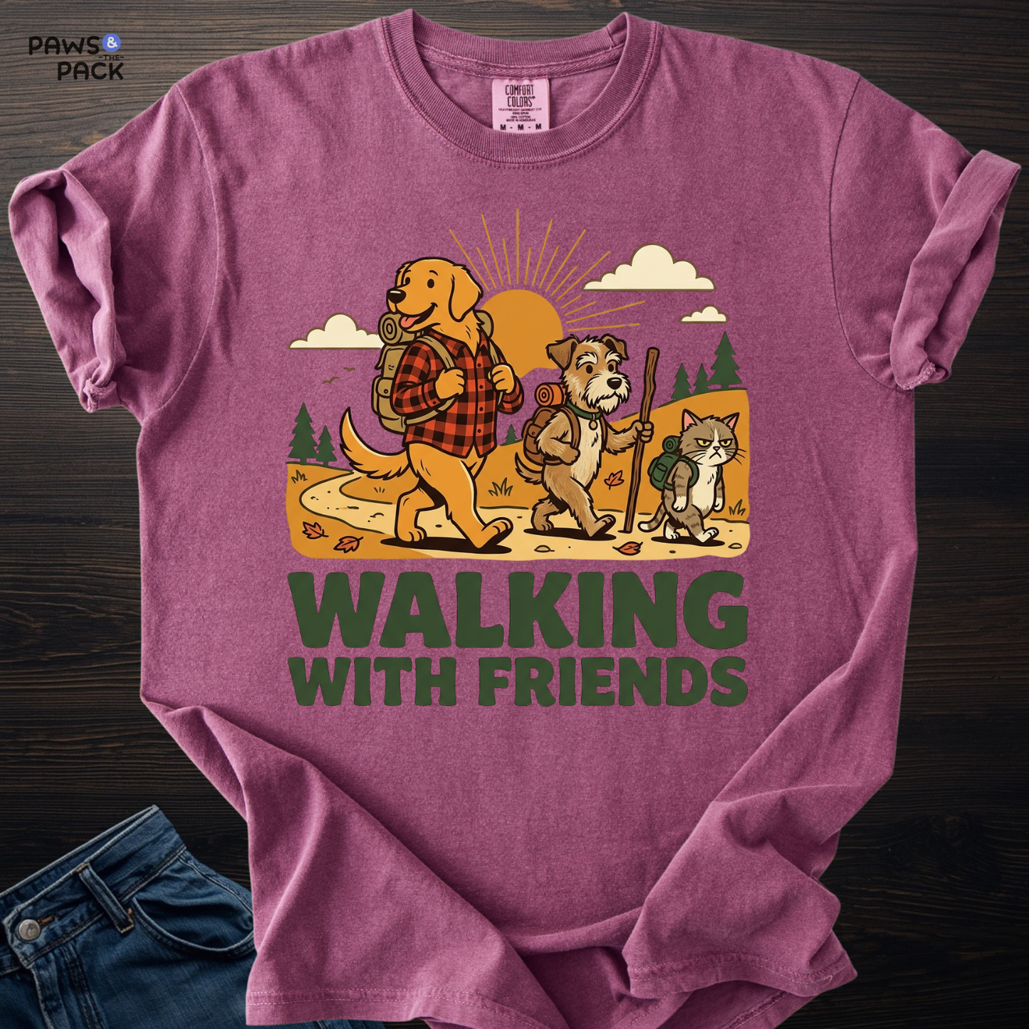 Walking With Friends T-shirt