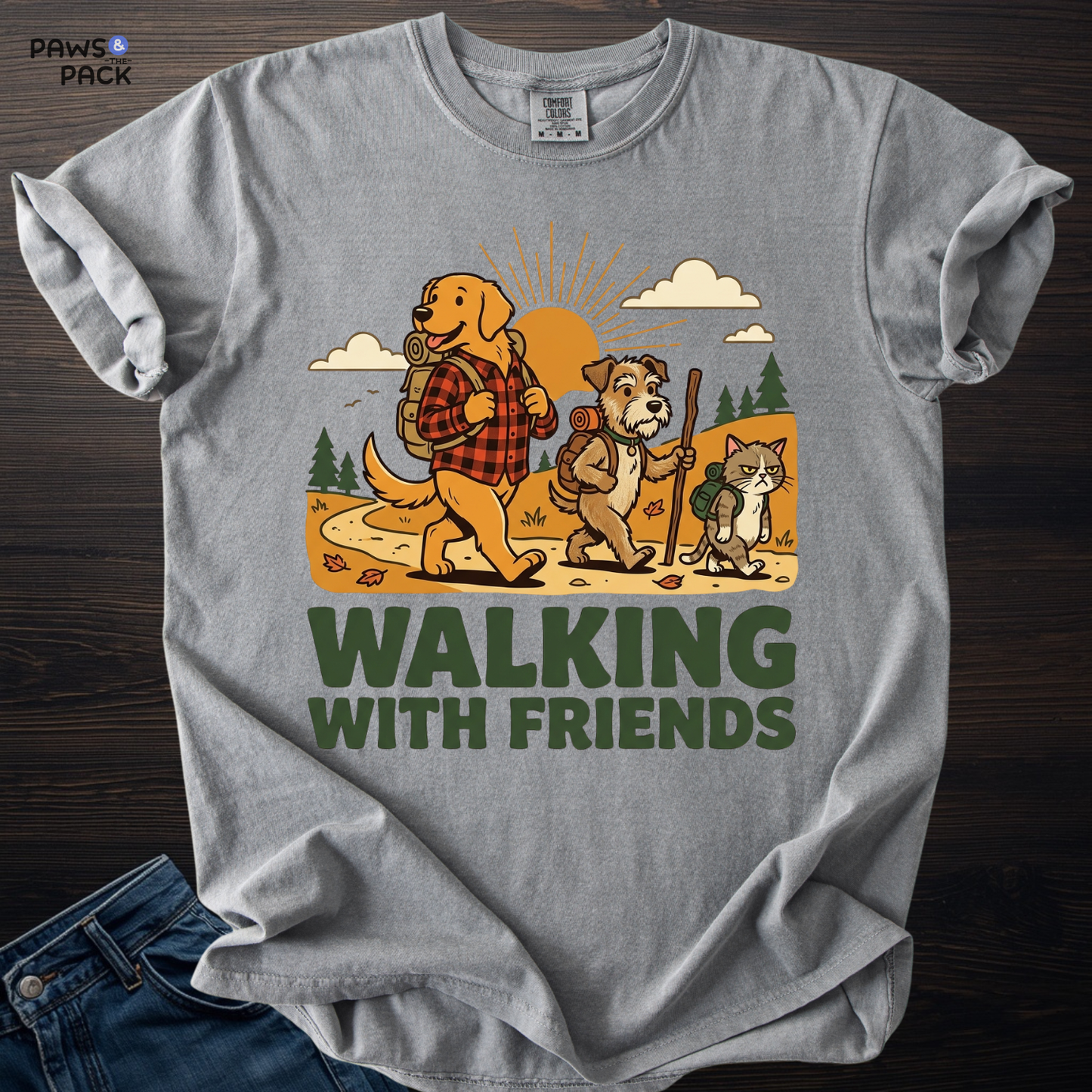 Walking With Friends T-shirt