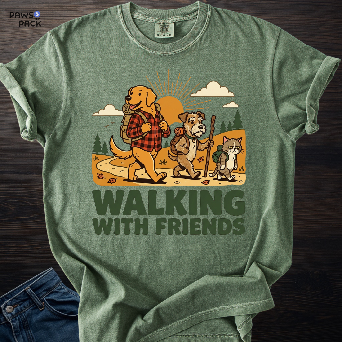 Walking With Friends T-shirt