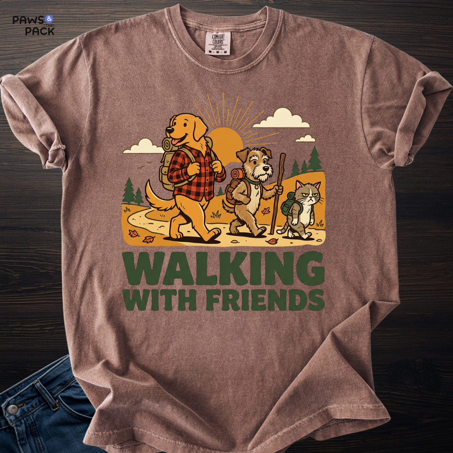 Walking With Friends T-shirt