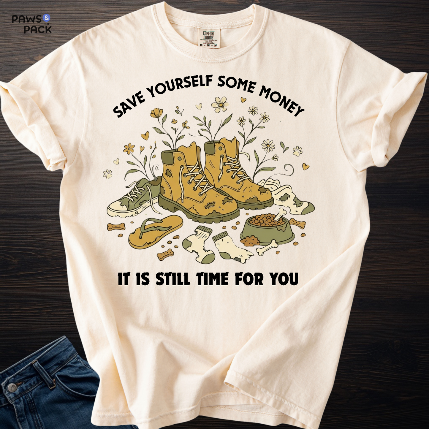 Dog Save Yourself T-shirt