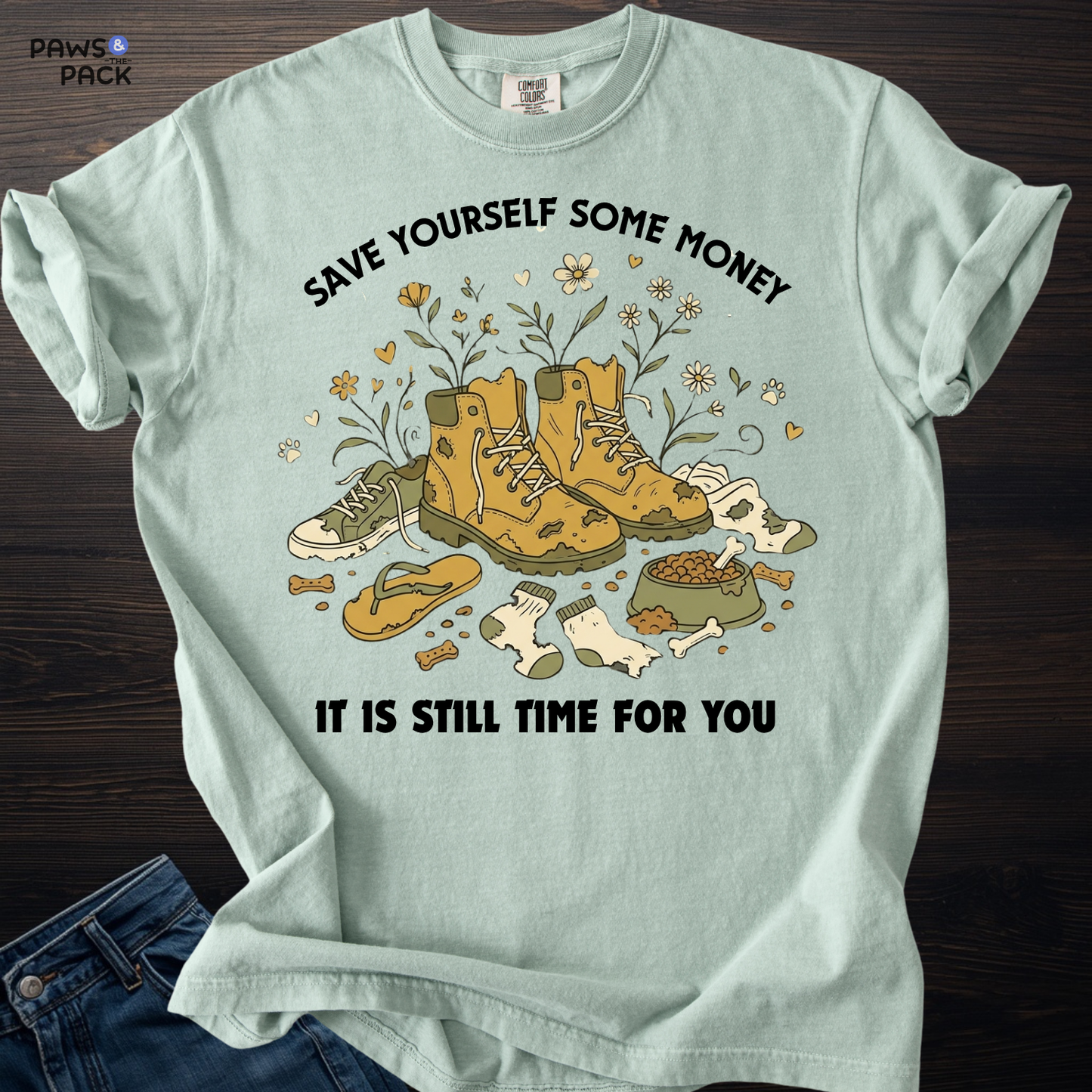 Dog Save Yourself T-shirt