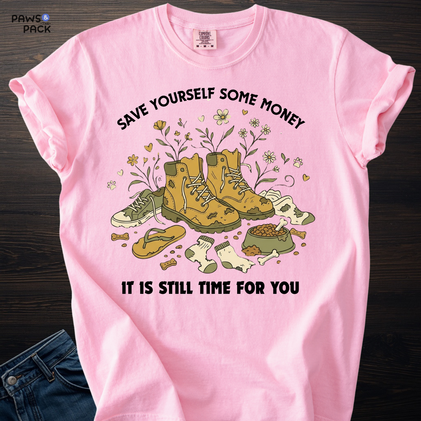 Dog Save Yourself T-shirt