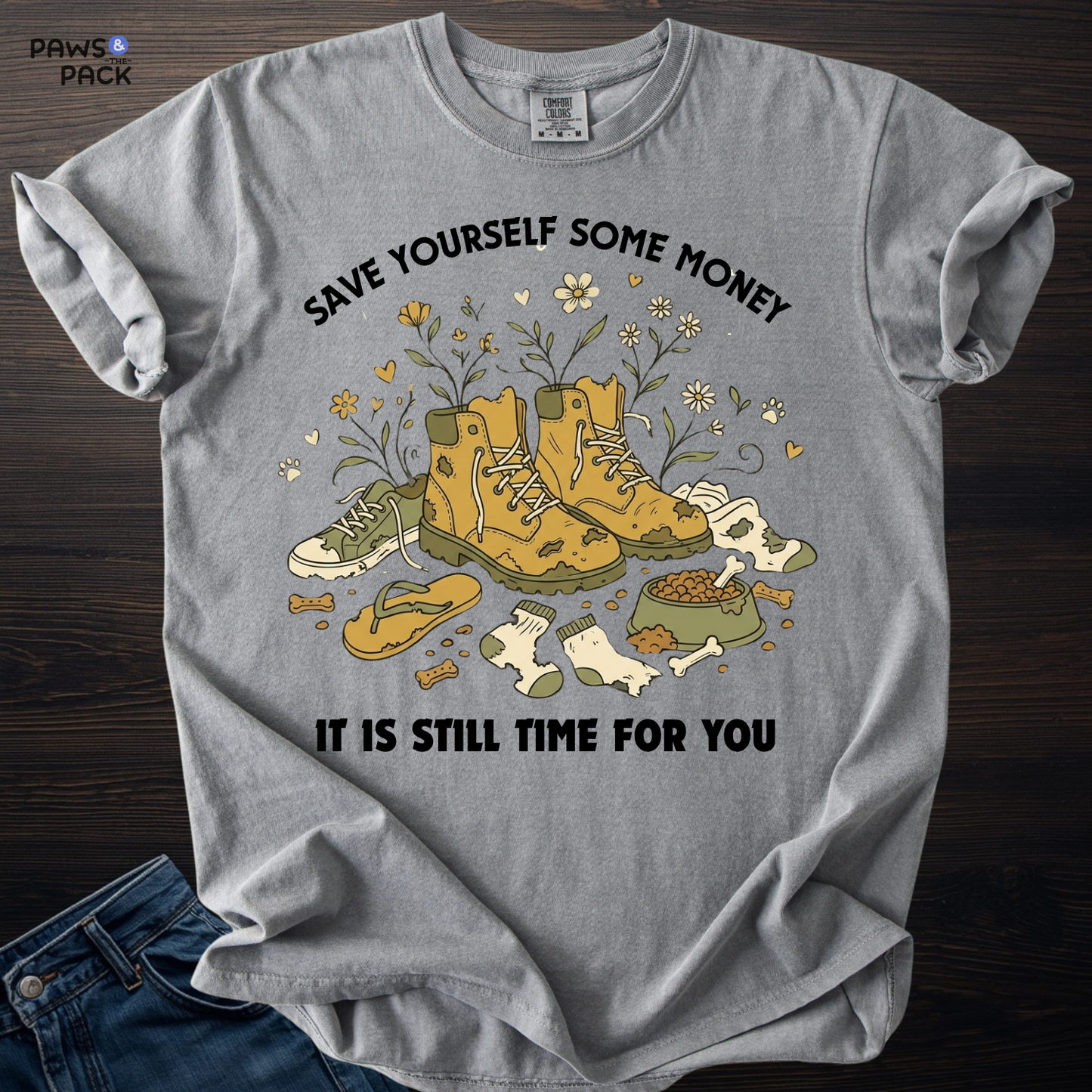 Dog Save Yourself T-shirt