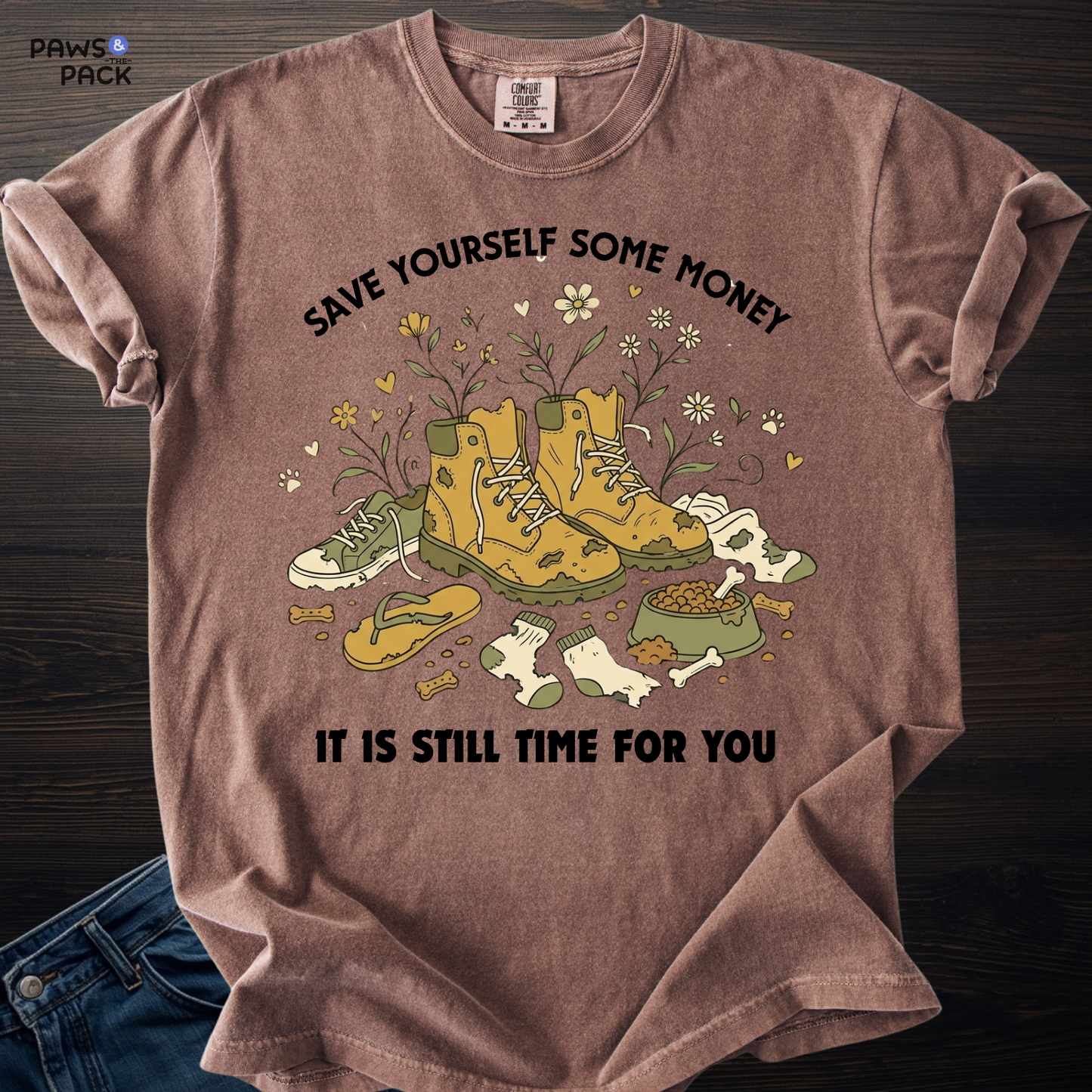 Dog Save Yourself T-shirt