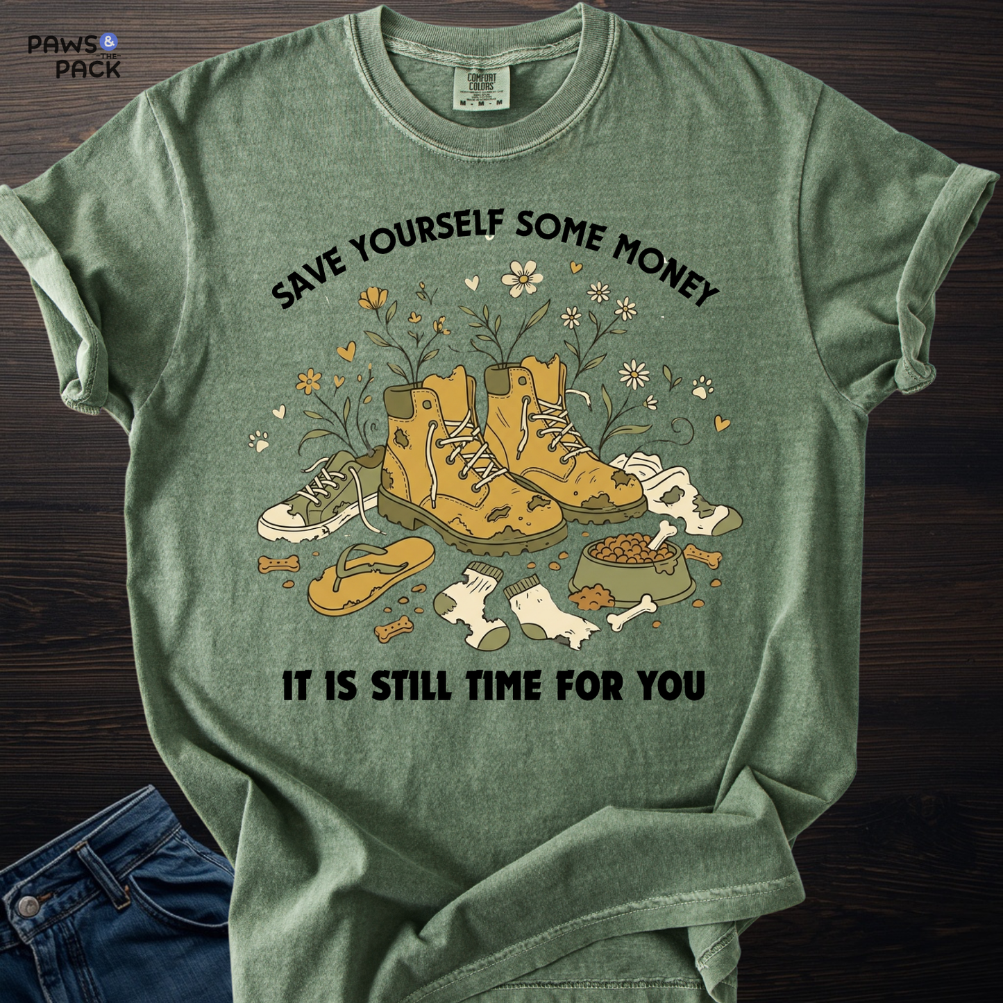 Dog Save Yourself T-shirt