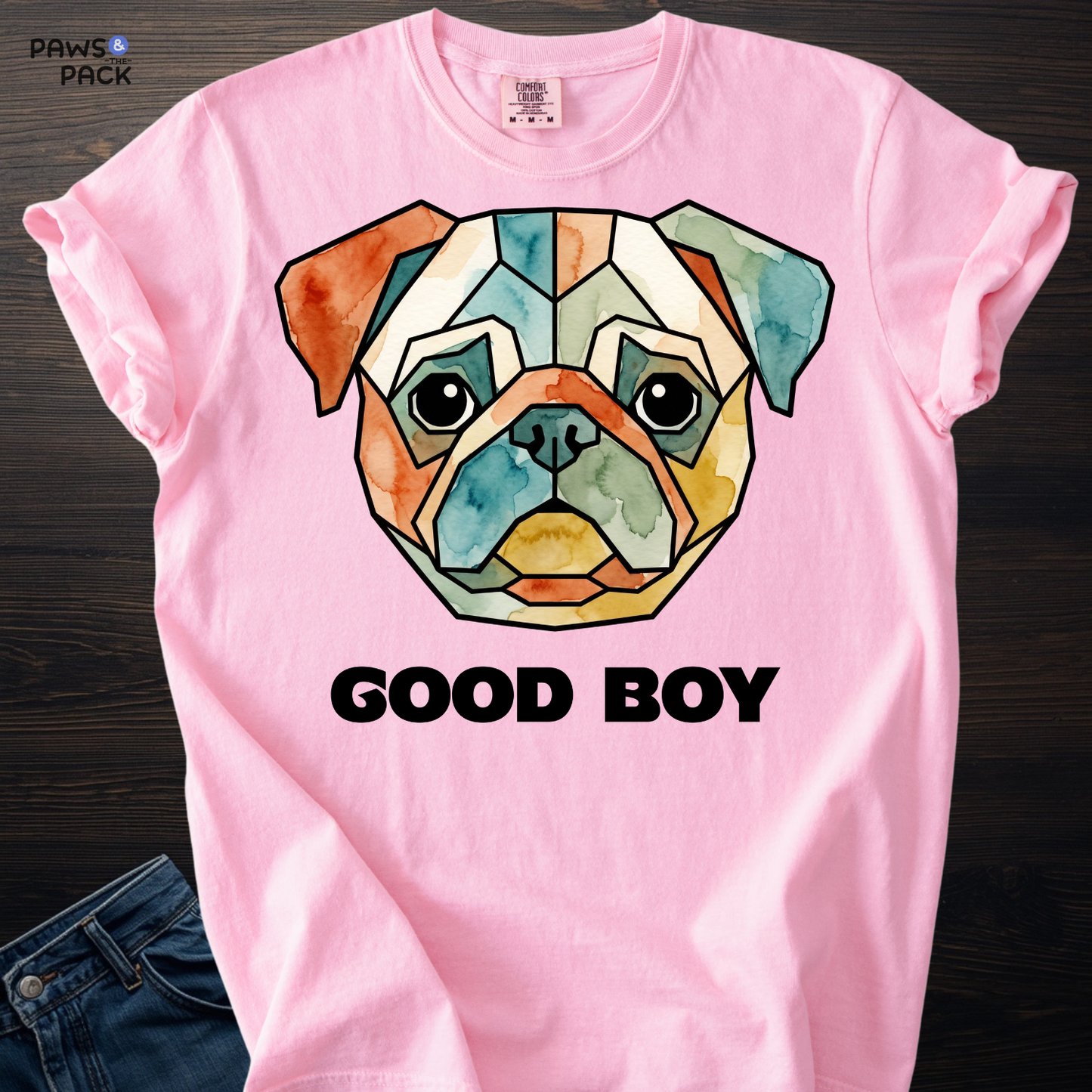 Good Boy Pug T-shirt
