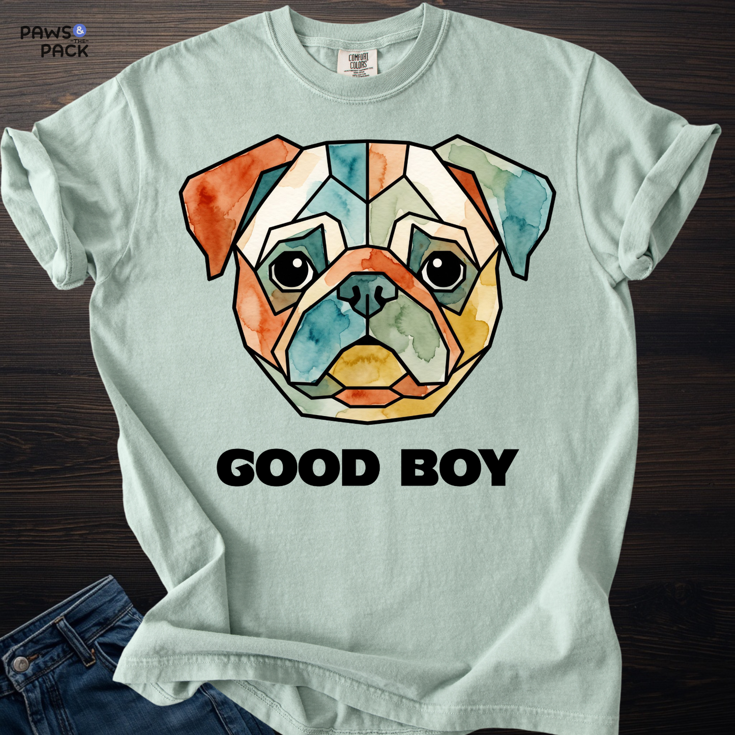 Good Boy Pug T-shirt