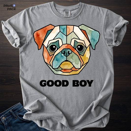 Good Boy Pug T-shirt