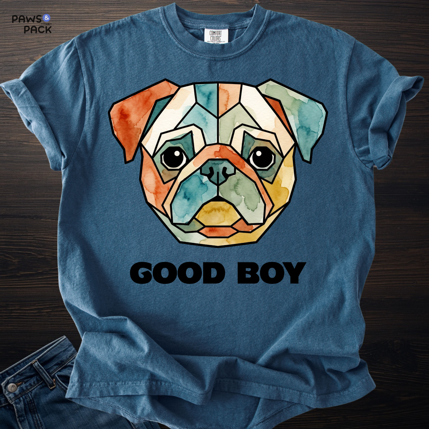 Good Boy Pug T-shirt