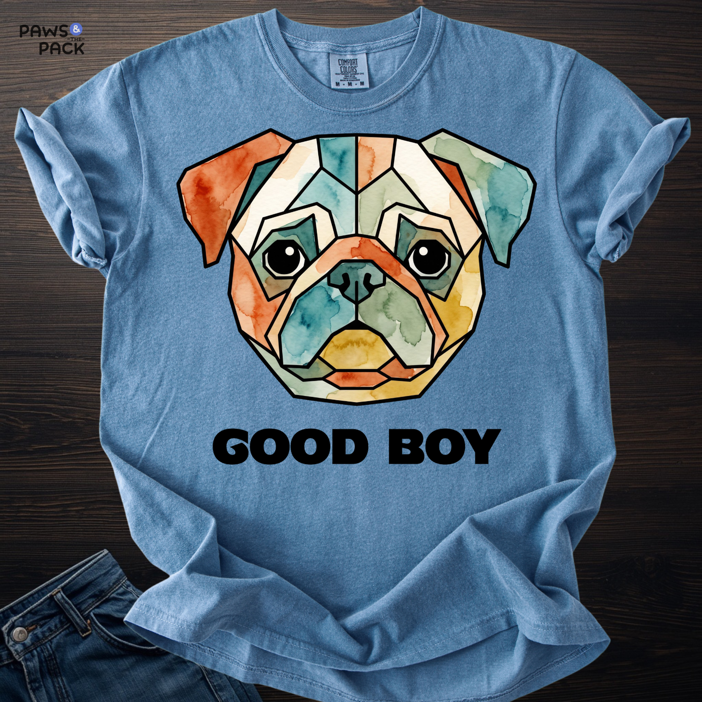 Good Boy Pug T-shirt