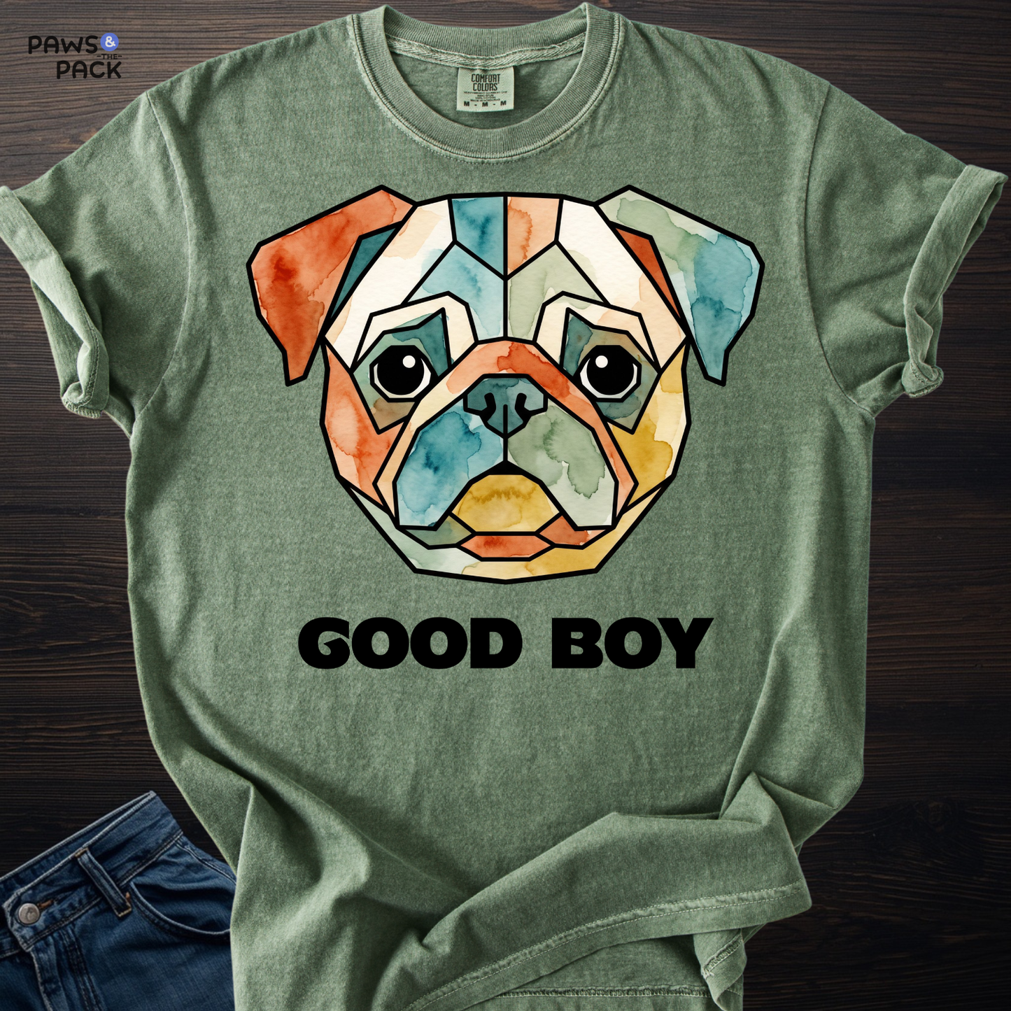 Good Boy Pug T-shirt