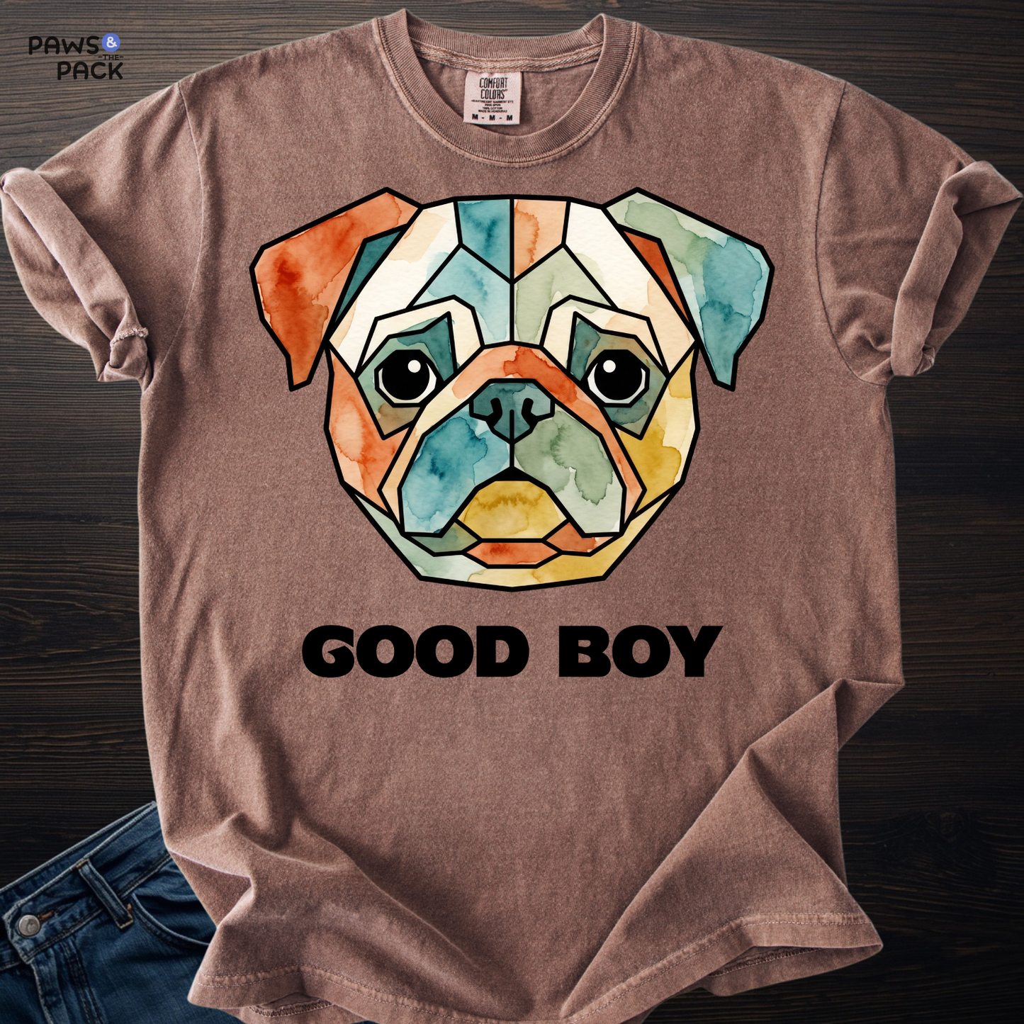 Good Boy Pug T-shirt