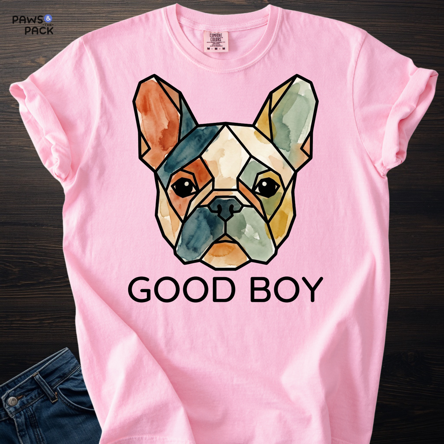 Good Boy French Bulldog T-shirt