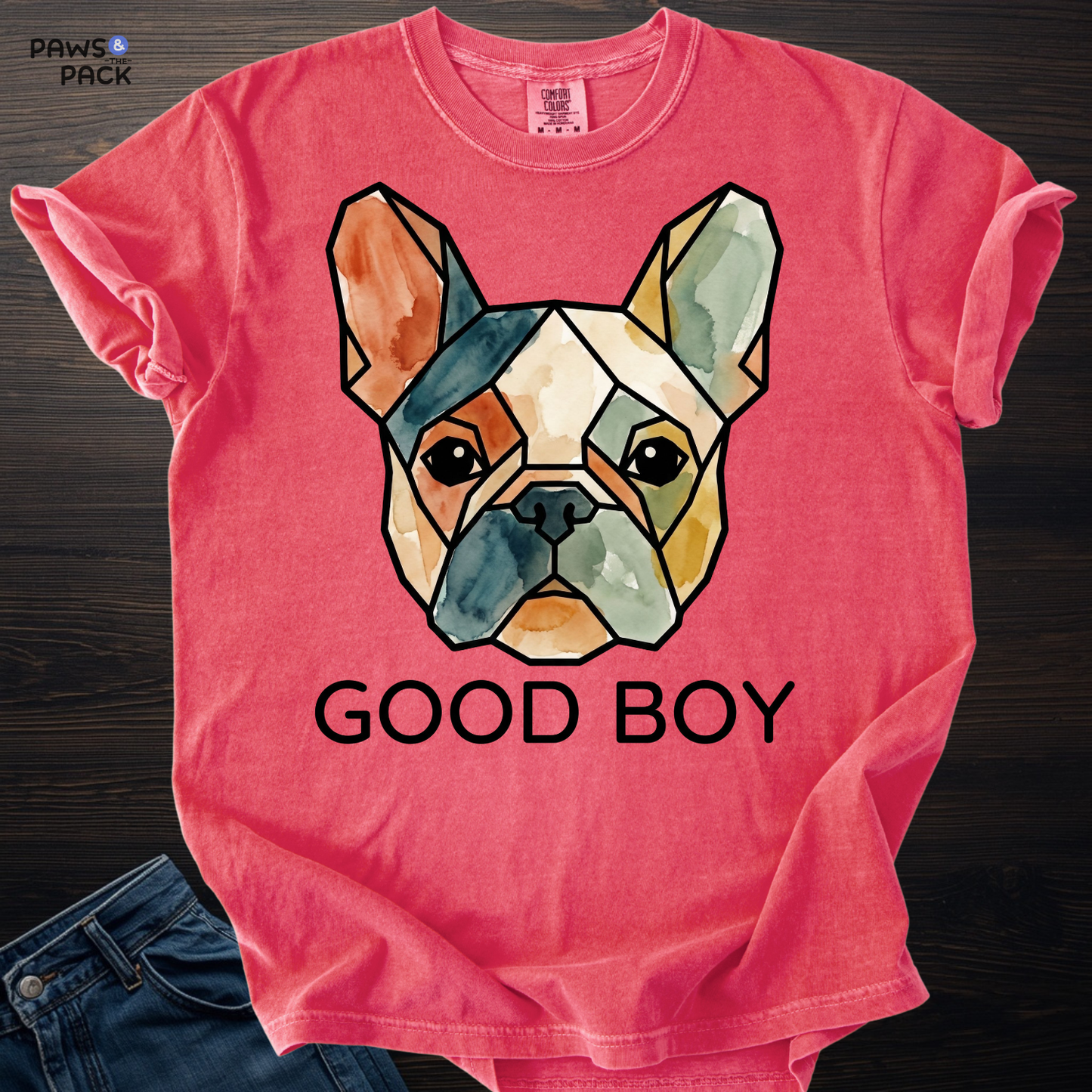 Good Boy French Bulldog T-shirt