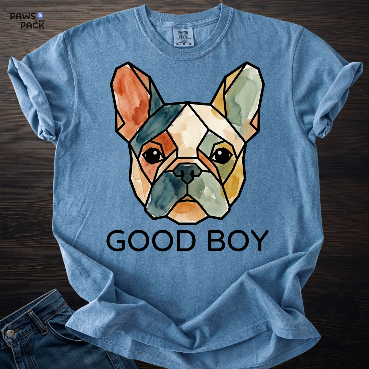 Good Boy French Bulldog T-shirt