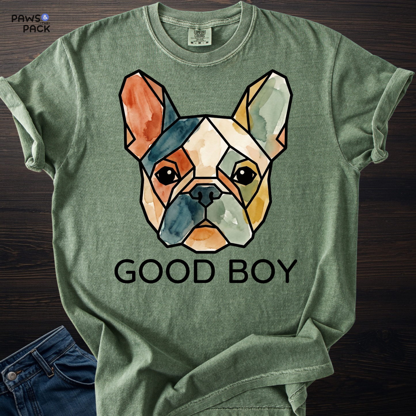 Good Boy French Bulldog T-shirt