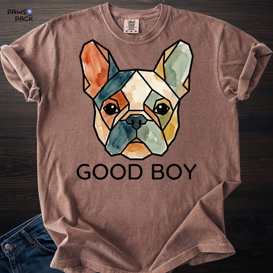 Good Boy French Bulldog T-shirt