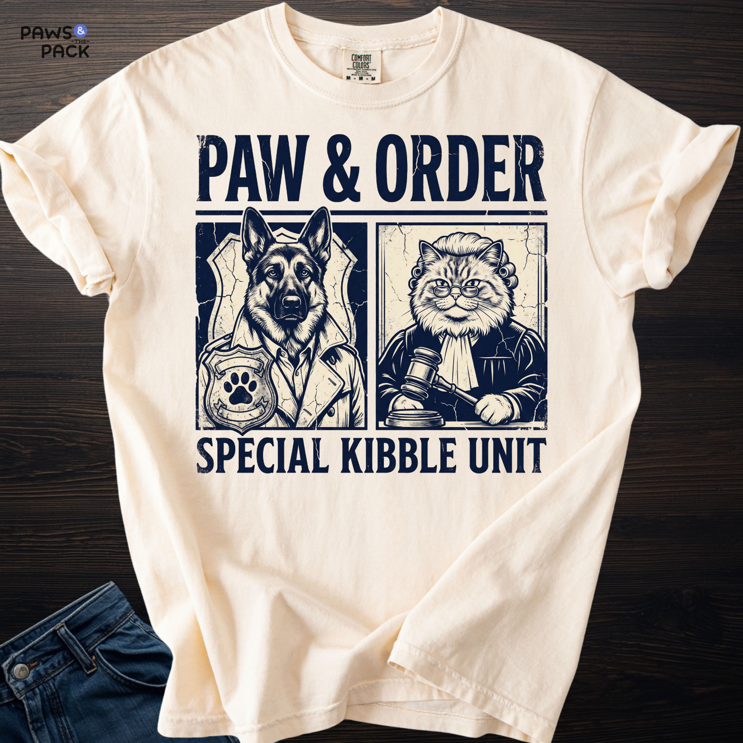 Paw and Order T-shirt