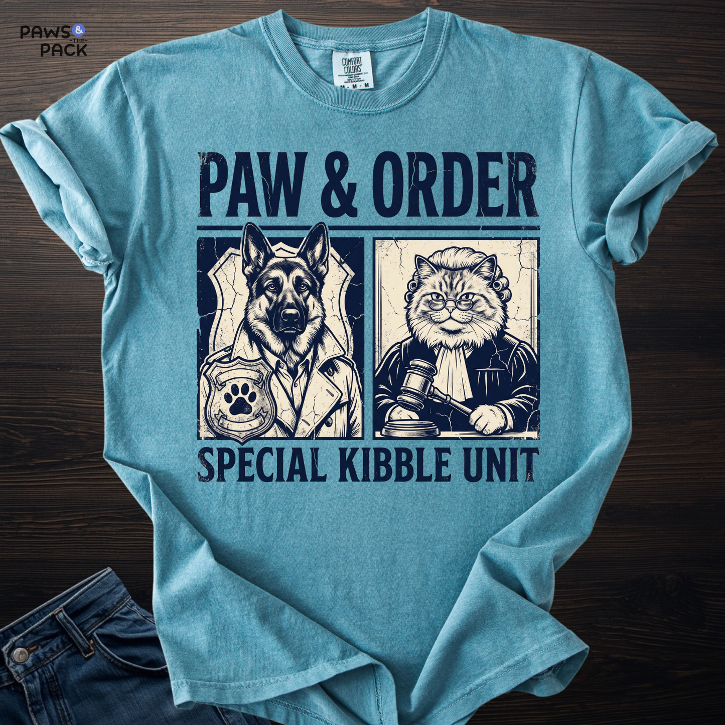 Paw and Order T-shirt