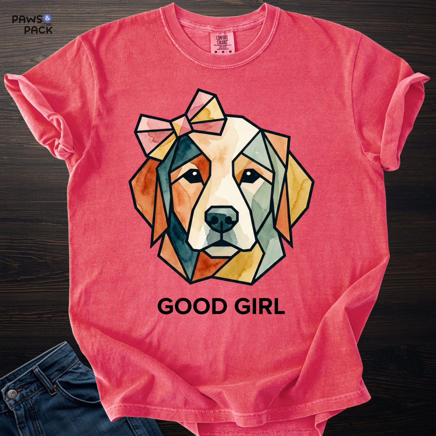 Good Girl Golden Retriever T-shirt
