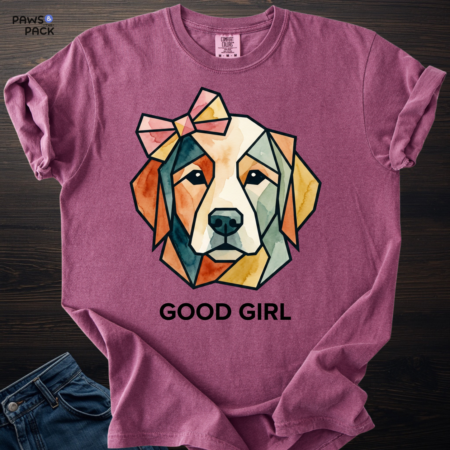 Good Girl Golden Retriever T-shirt