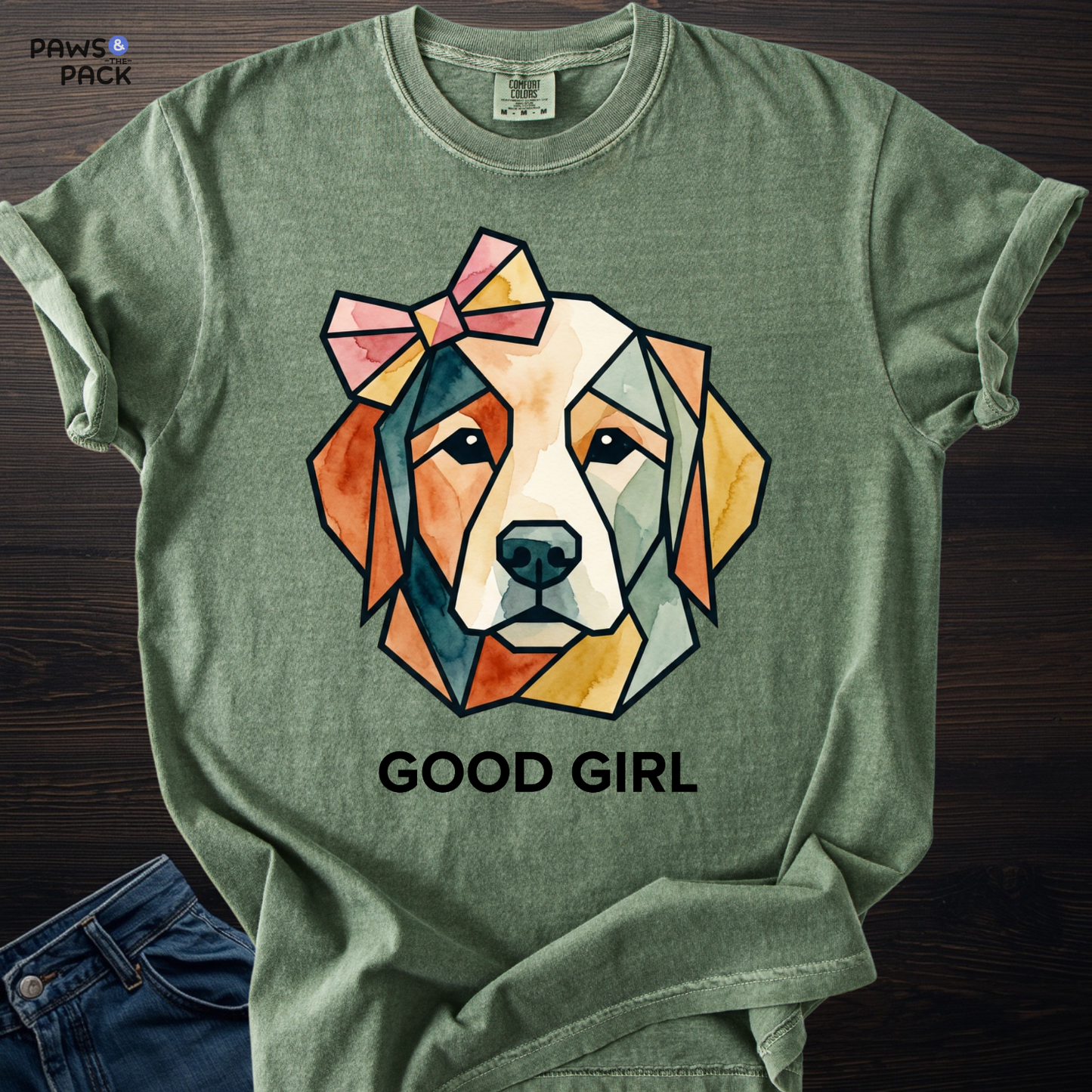 Good Girl Golden Retriever T-shirt