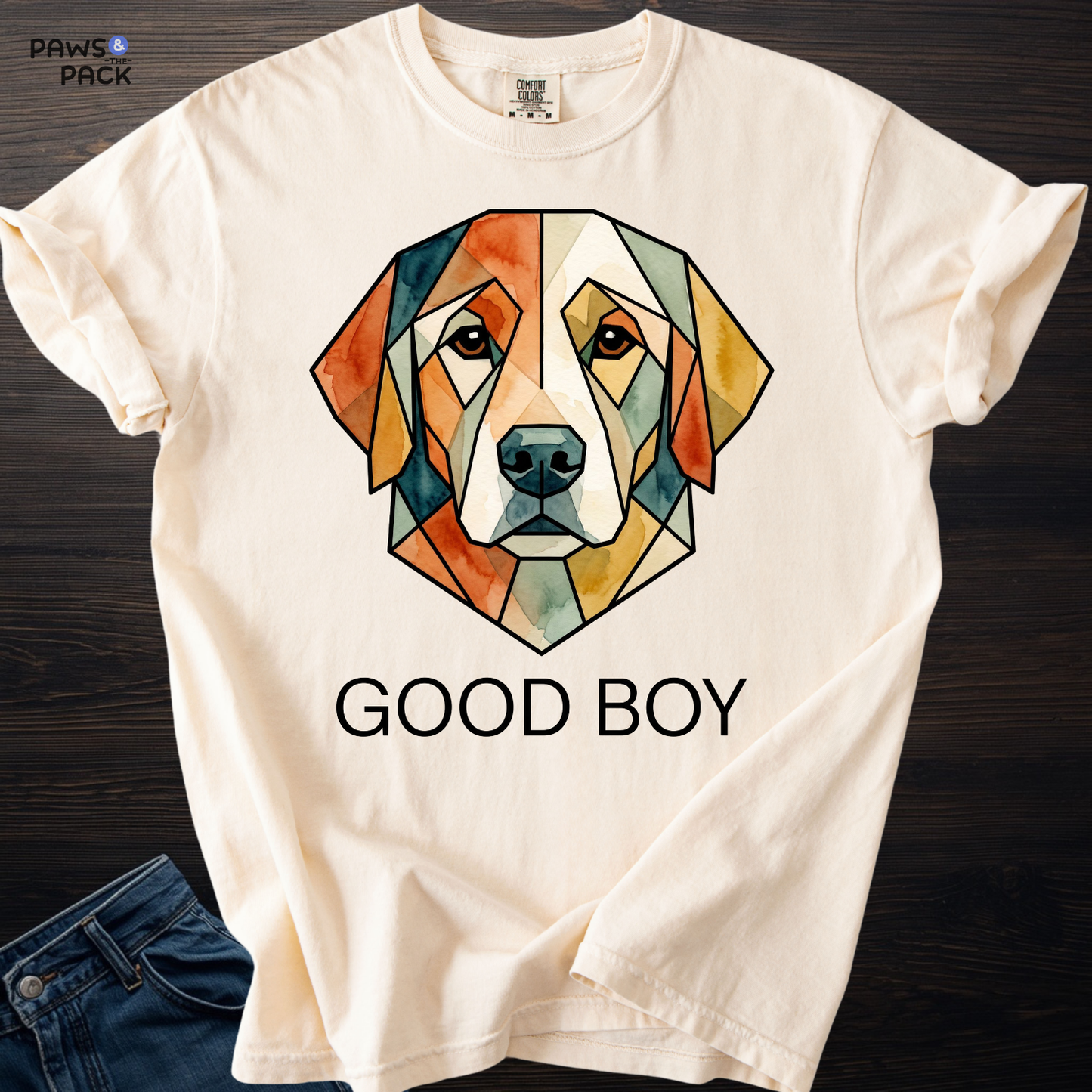 Good Boy Golden Retriever T-shirt