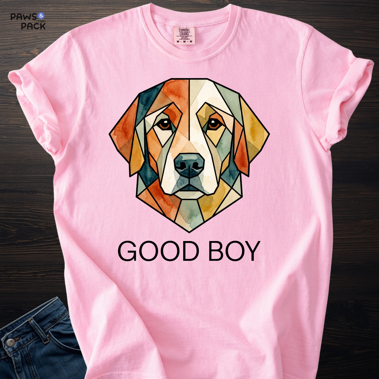 Good Boy Golden Retriever T-shirt