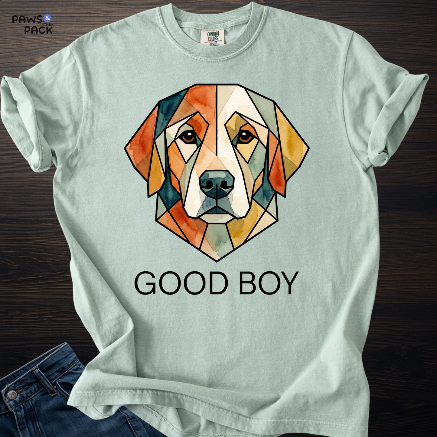 Good Boy Golden Retriever T-shirt