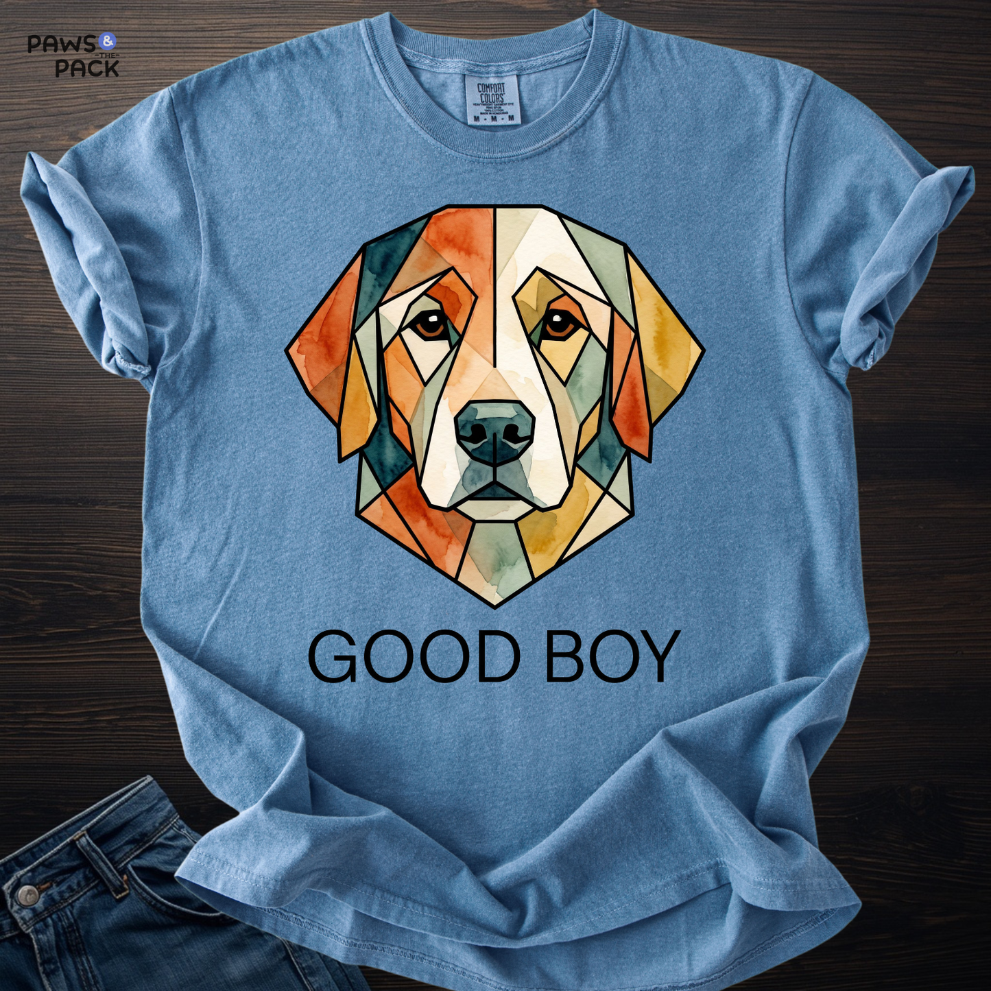 Good Boy Golden Retriever T-shirt