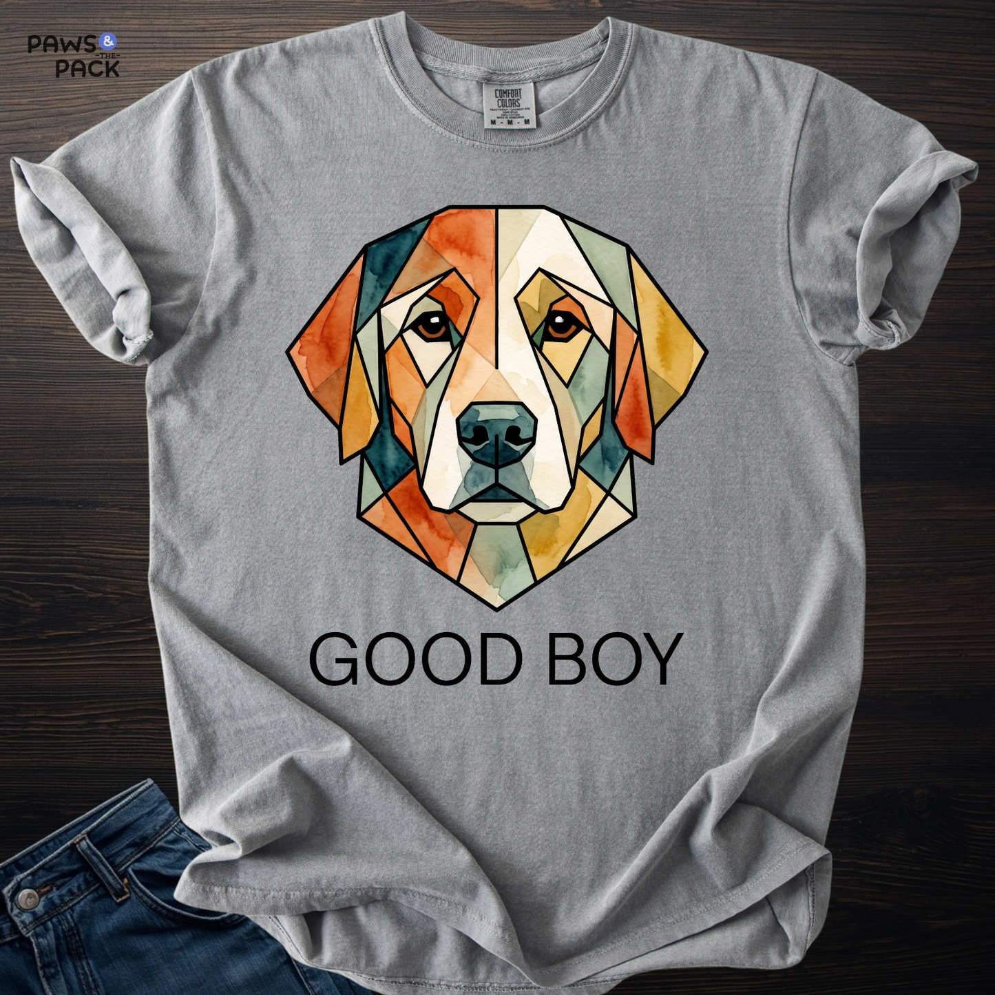 Good Boy Golden Retriever T-shirt