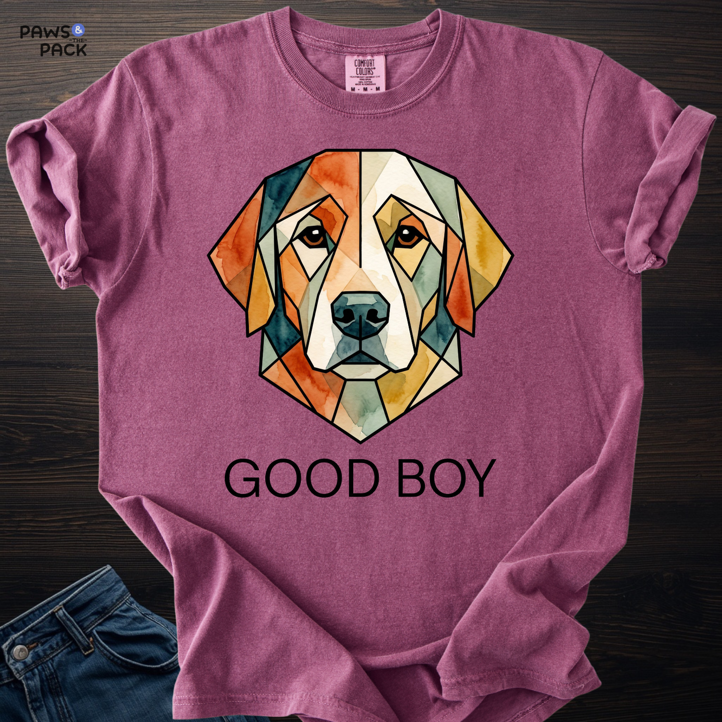 Good Boy Golden Retriever T-shirt