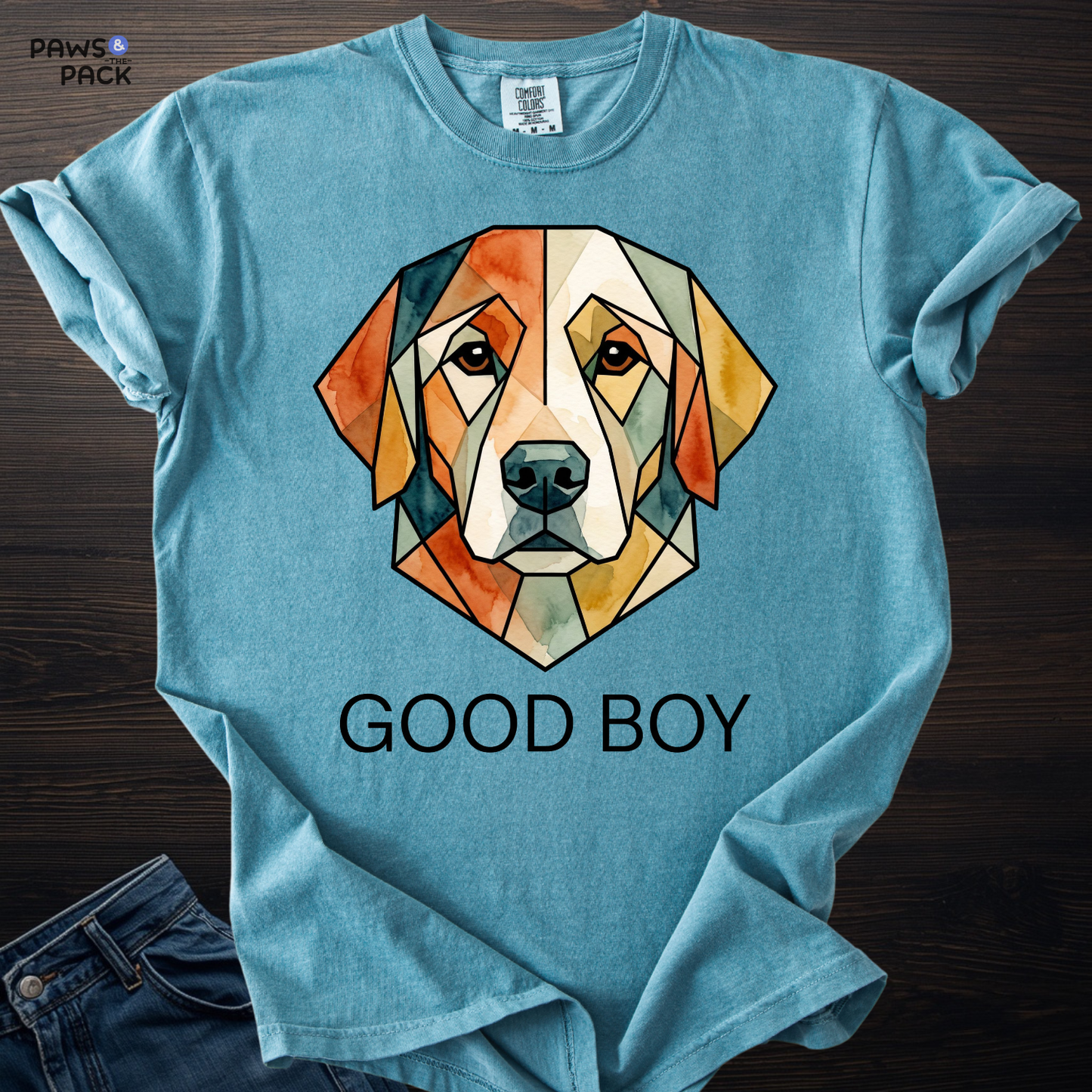 Good Boy Golden Retriever T-shirt