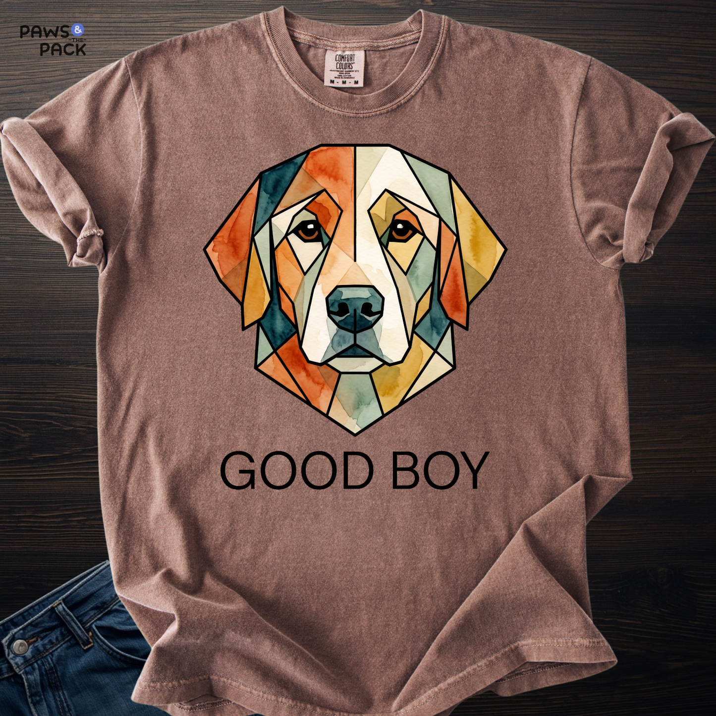 Good Boy Golden Retriever T-shirt