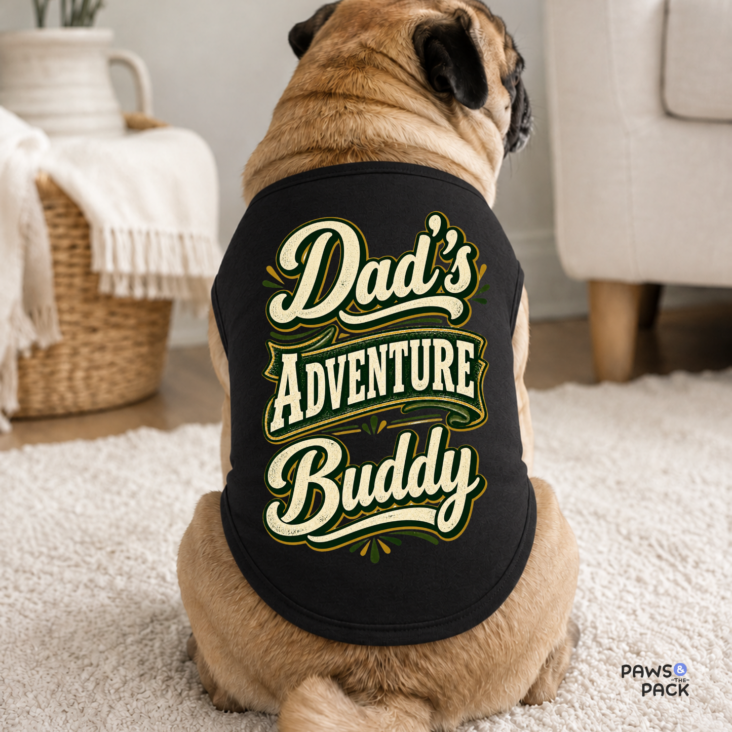 Dad Adventure Buddy Pet Tank Top